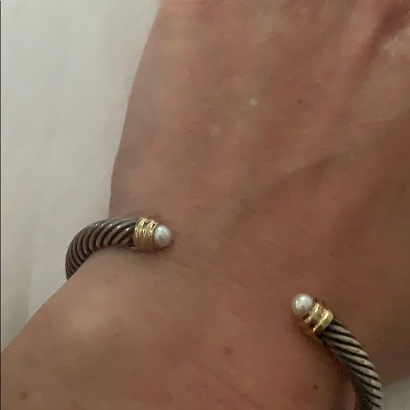 David Yurman Bracelet w Pearls and 14K Gold, 5mm - Picture 5 of 8